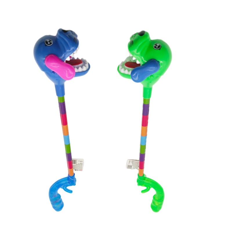 candy toy with dog grabber
